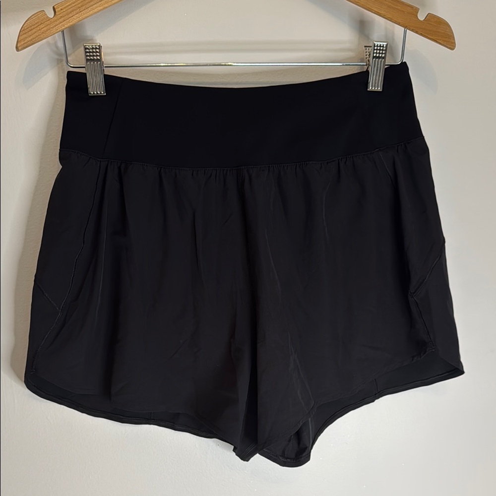 BUY ONE GET ONE FREE SPANX Black Athletic Shorts with Moisture-Wicking Fabric